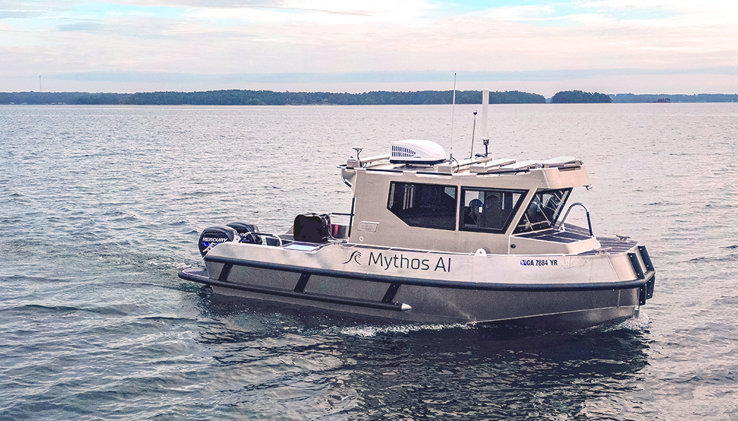 aluminum survey boat Mythos
