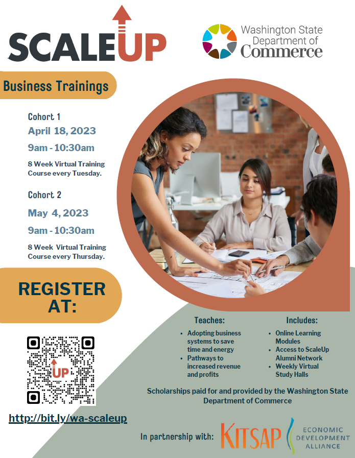 Registration Info for ScaleUp Business Training