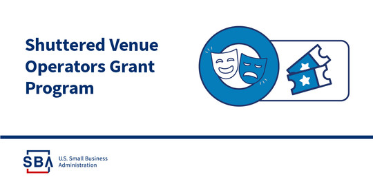 shuttered venue operators grant program