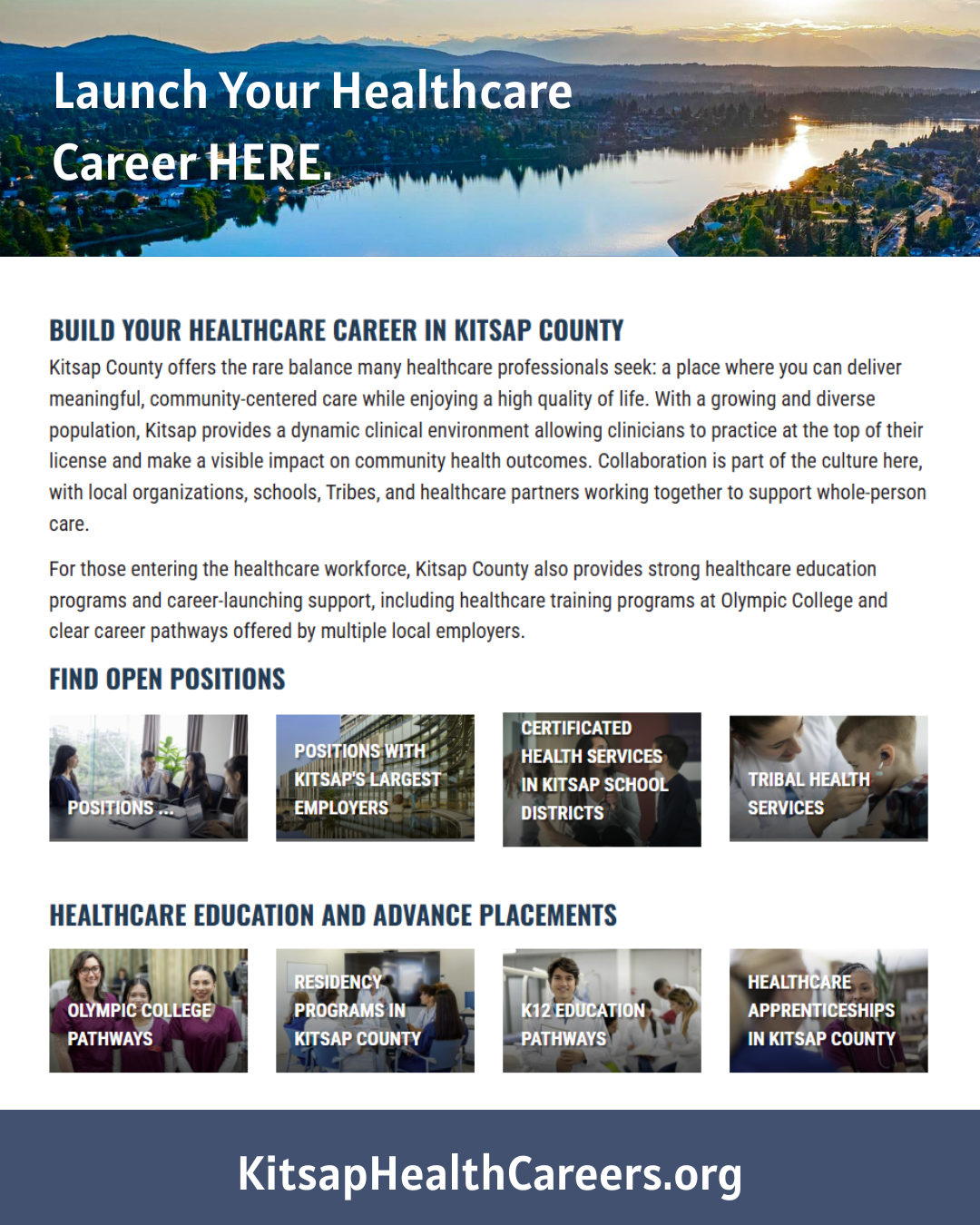 SNAPSHOT OF KITSAP HEALTHCARE PAGE